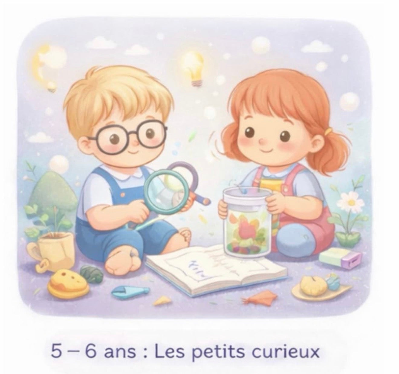 5 – 6 ans : Les petits curieux ⭐