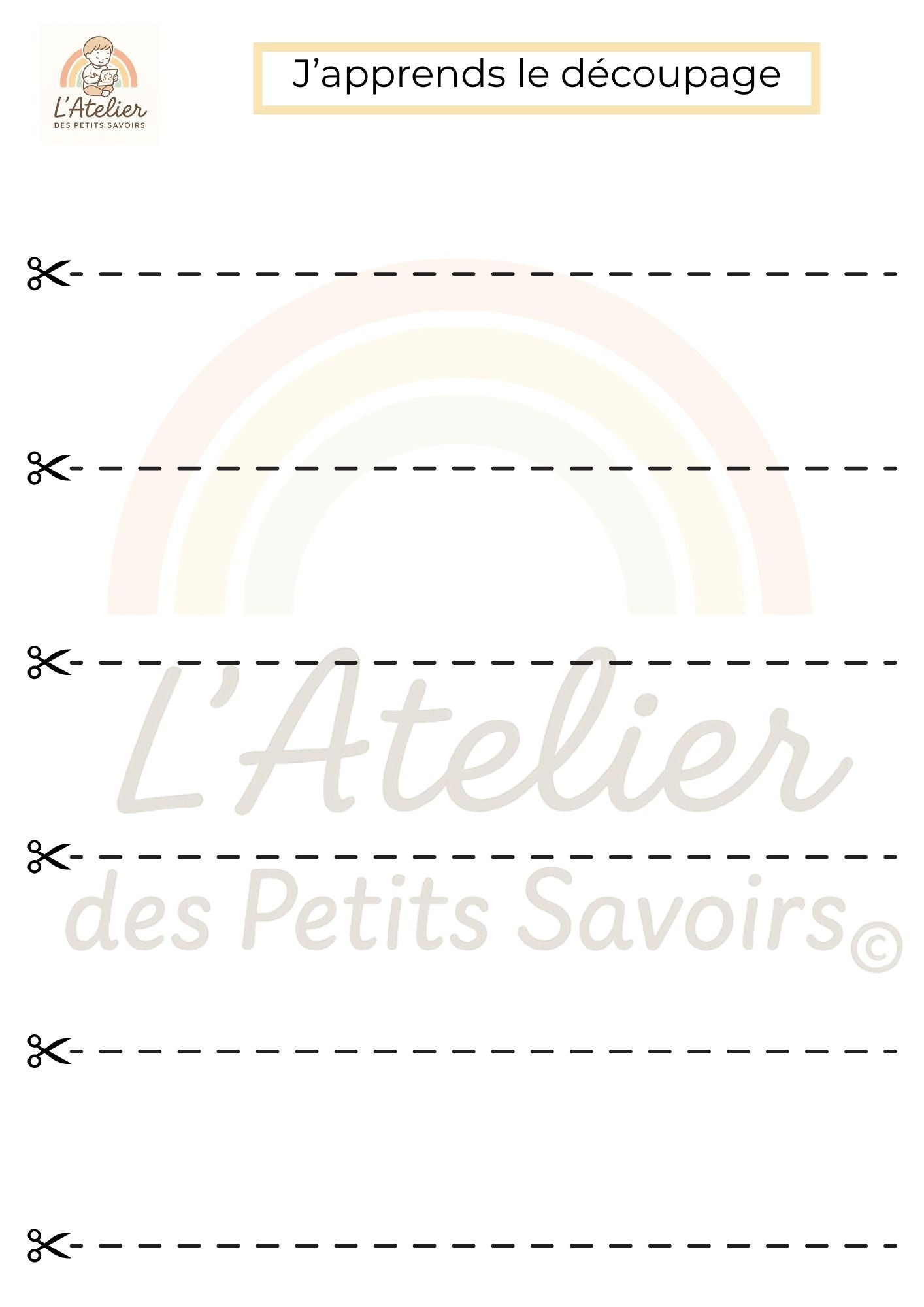 Apprendre le découpage