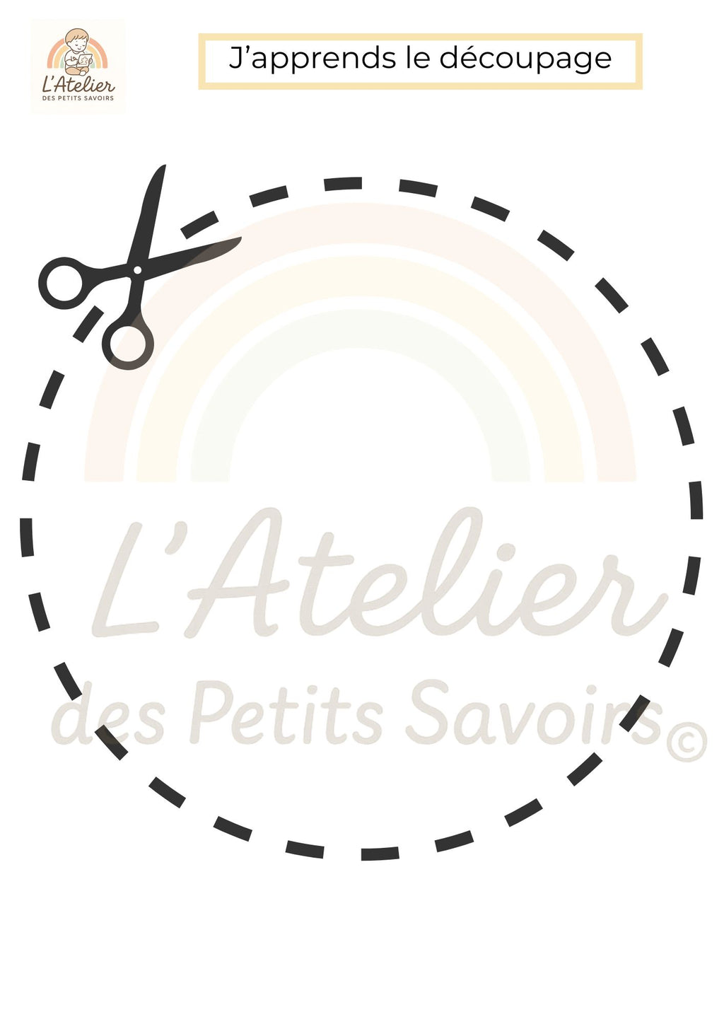 Apprendre le découpage des formes