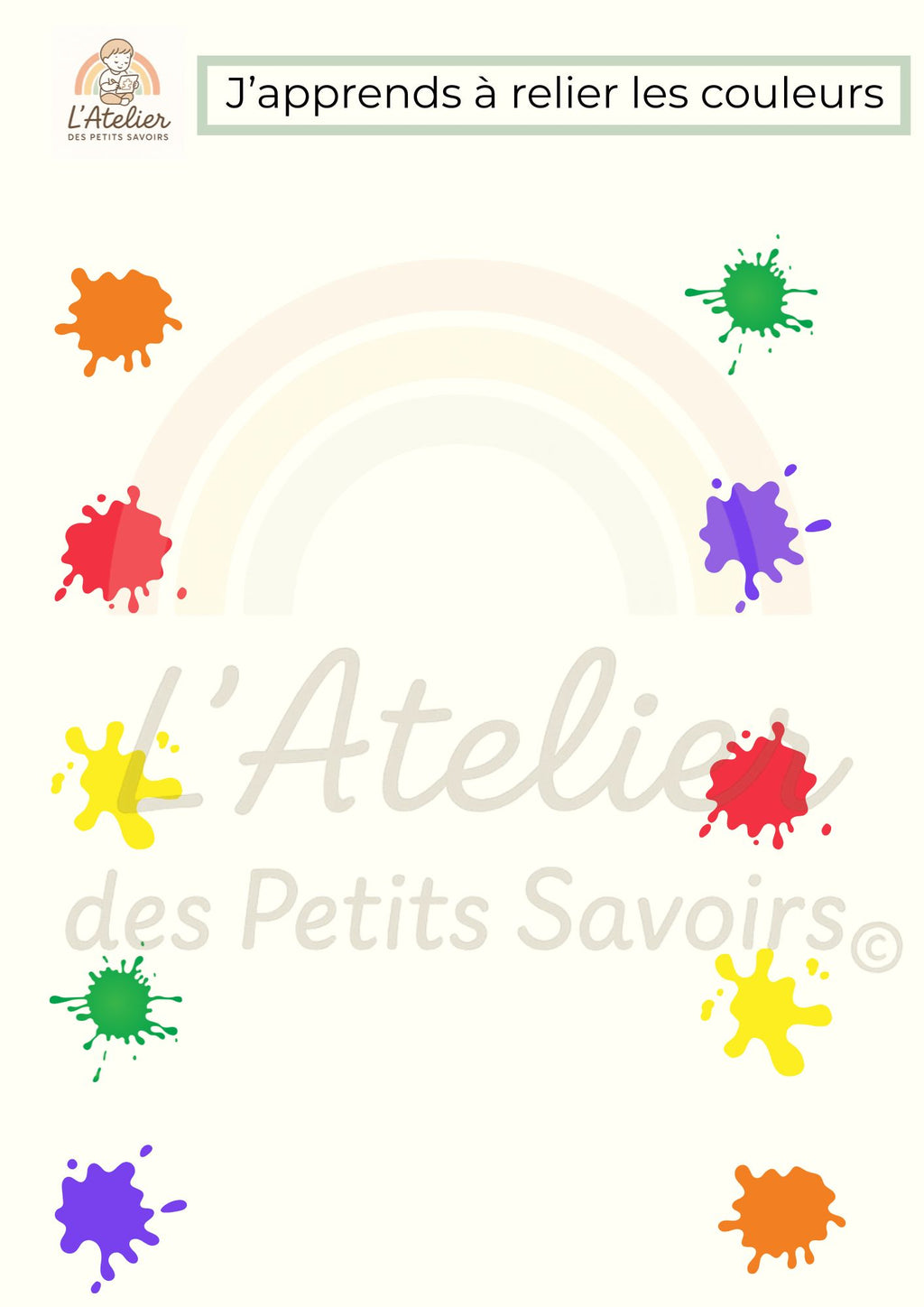 Relier les couleurs