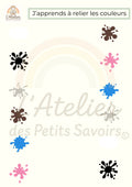 Relier les couleurs
